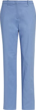 Emporio Armani Cotton Couture Straight Leg Pants