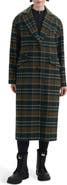 Hunter Carra Brushed Plaid Coat