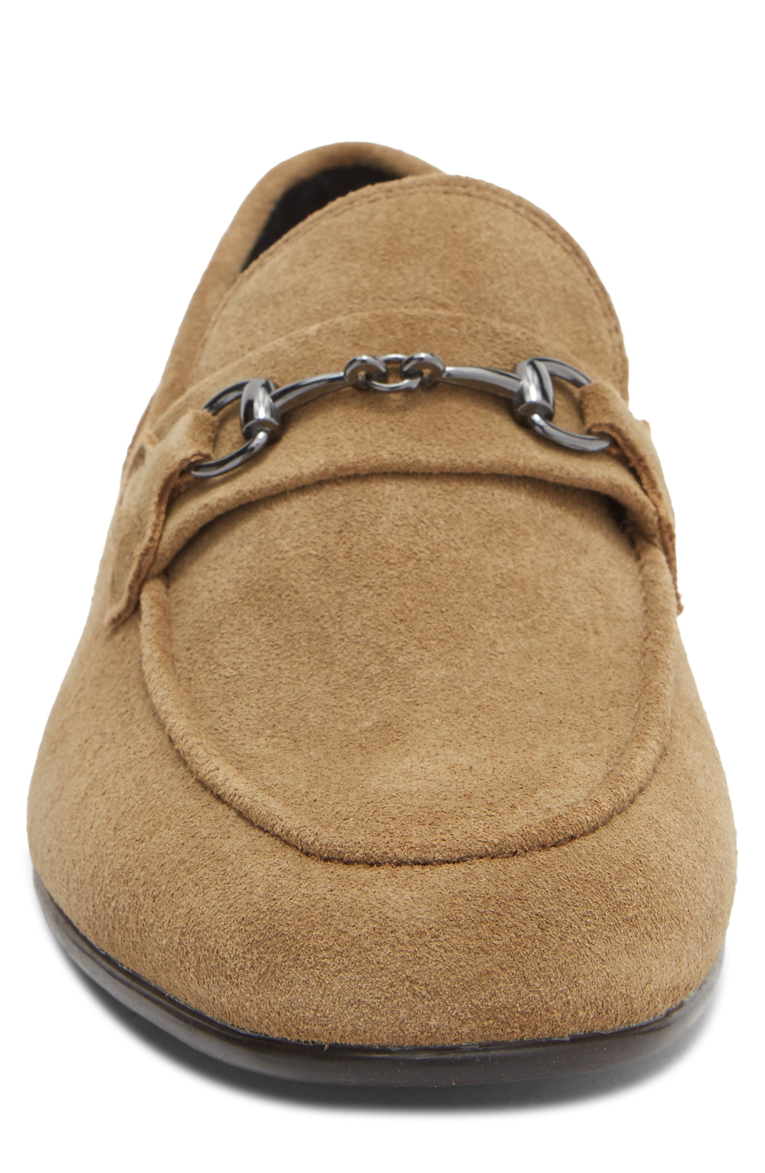 Nordstrom Cooper Bit Loafer, Alternate, color, Brown Rich