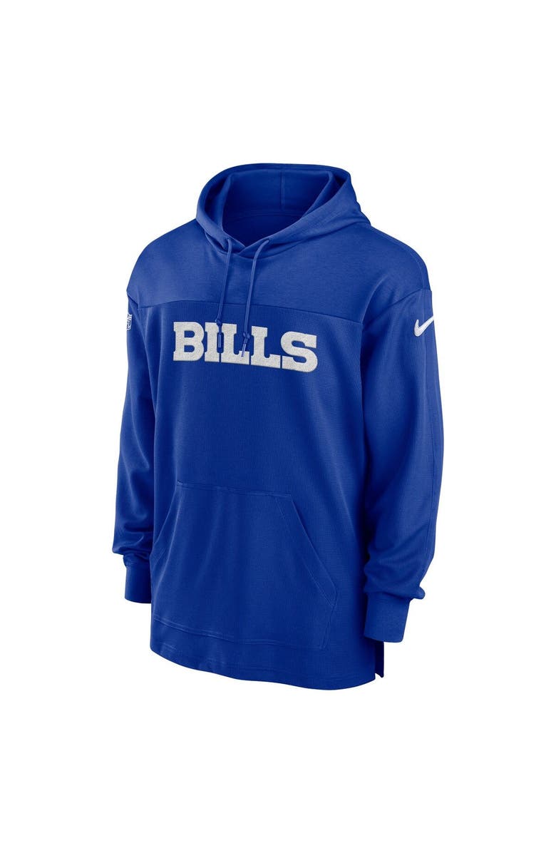 Nike Men's Nike  Royal Buffalo Bills 2023 Sideline Lightweight Performance Hooded Top, Alternate, color, 