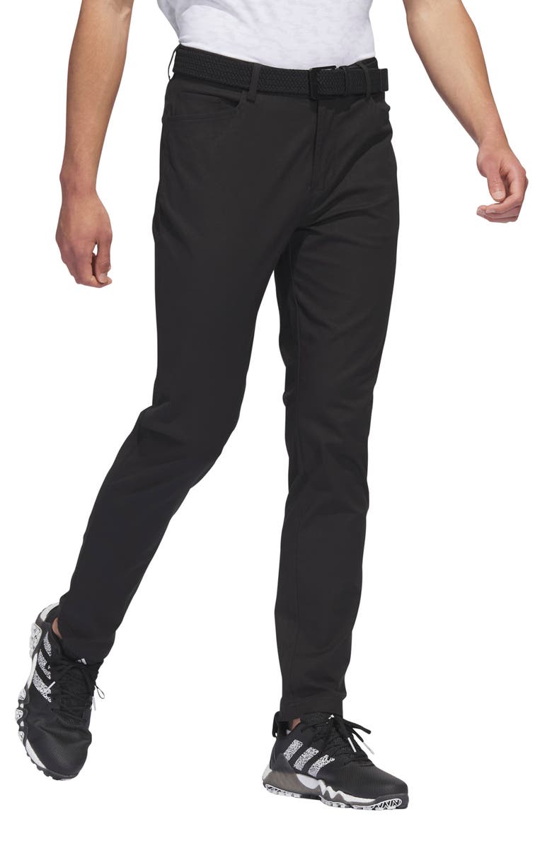 adidas Golf Go-To 5-Pocket Stretch Twill Golf Pants, Alternate, color, 