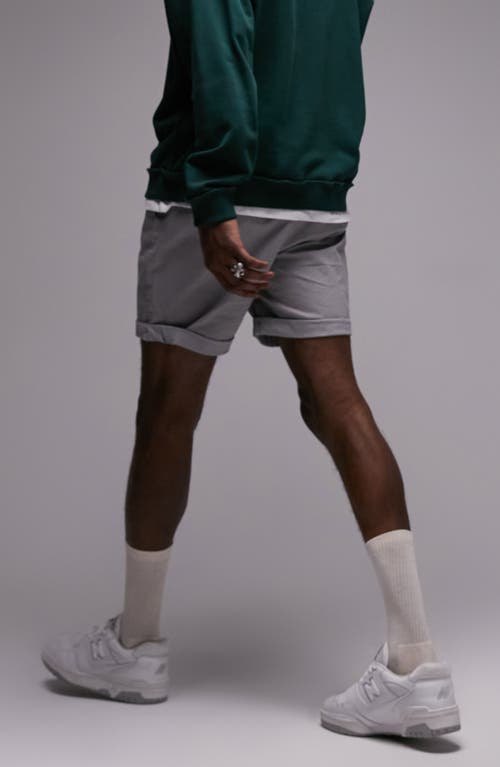 TOPMAN TOPMAN SLIM FIT CHINO SHORTS 