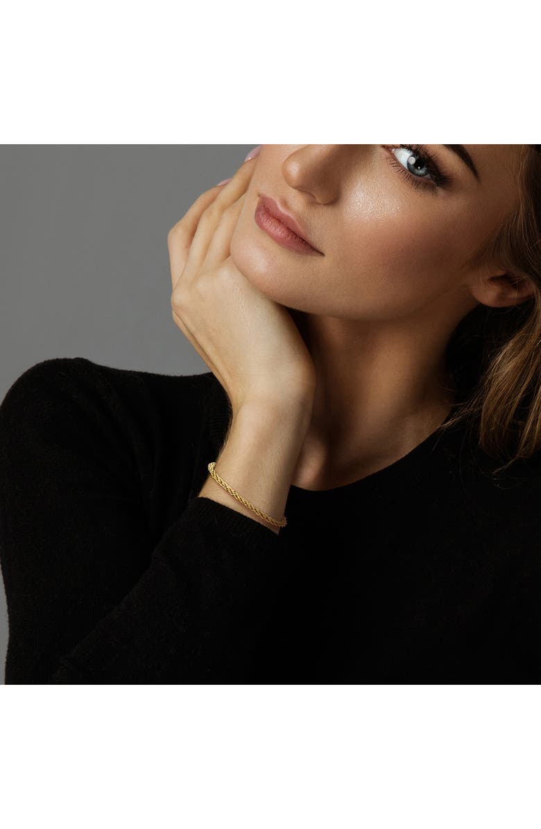 DELMAR Infinity Rope Chain Bracelet, Alternate, color, 