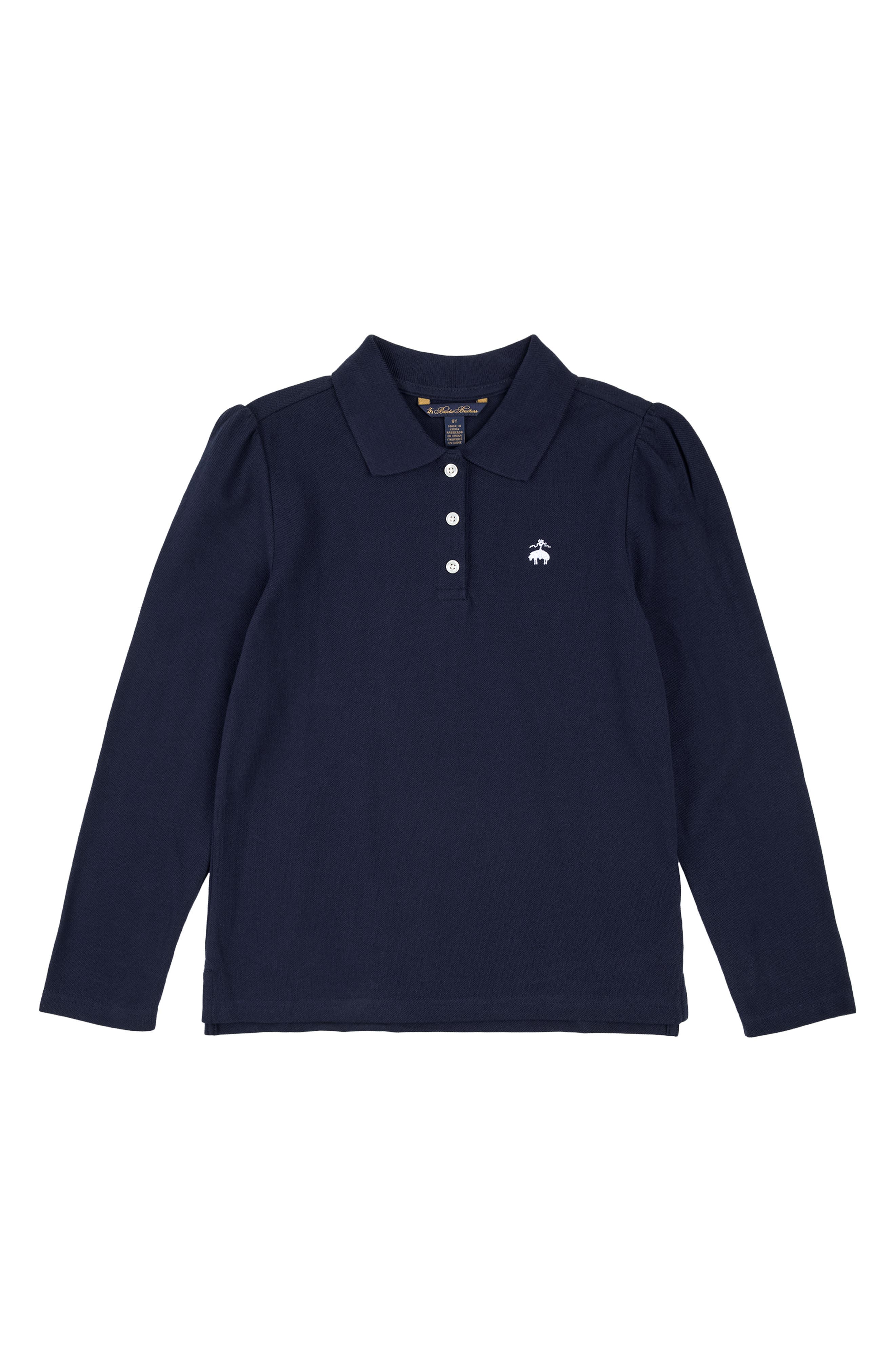 Kids' Long Sleeve Knit Polo