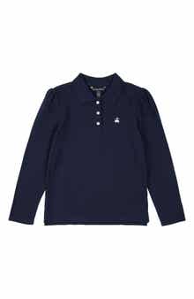 Kids' Long Sleeve Knit Polo
