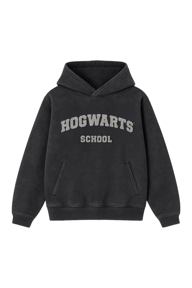 Harry Potter x Blvck 'Hogwarts' Hoodie, Alternate, color, Black