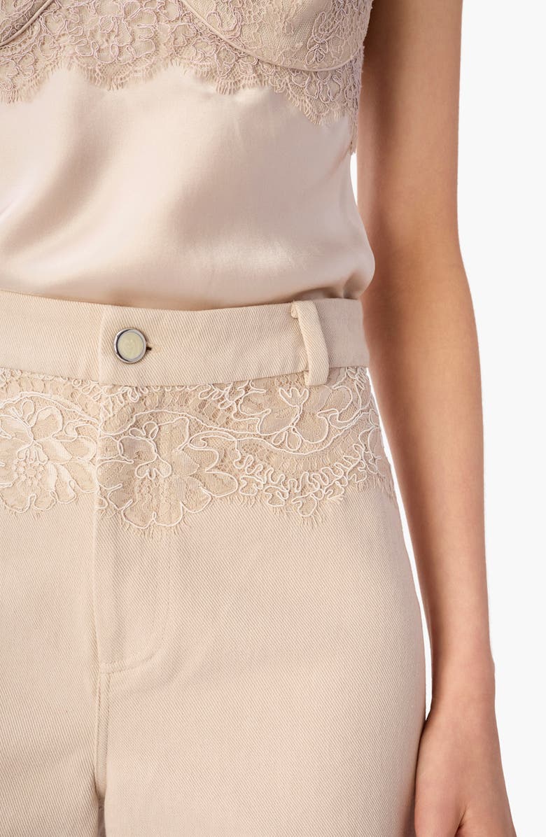 CAMI NYC Natali Bull Wide Leg Jeans, Alternate, color, Oat