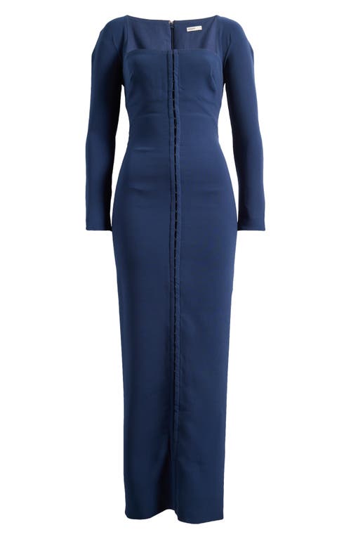 HOUSE OF CB HOUSE OF CB CORINTHIA LONG SLEEVE COCKTAIL DRESS 