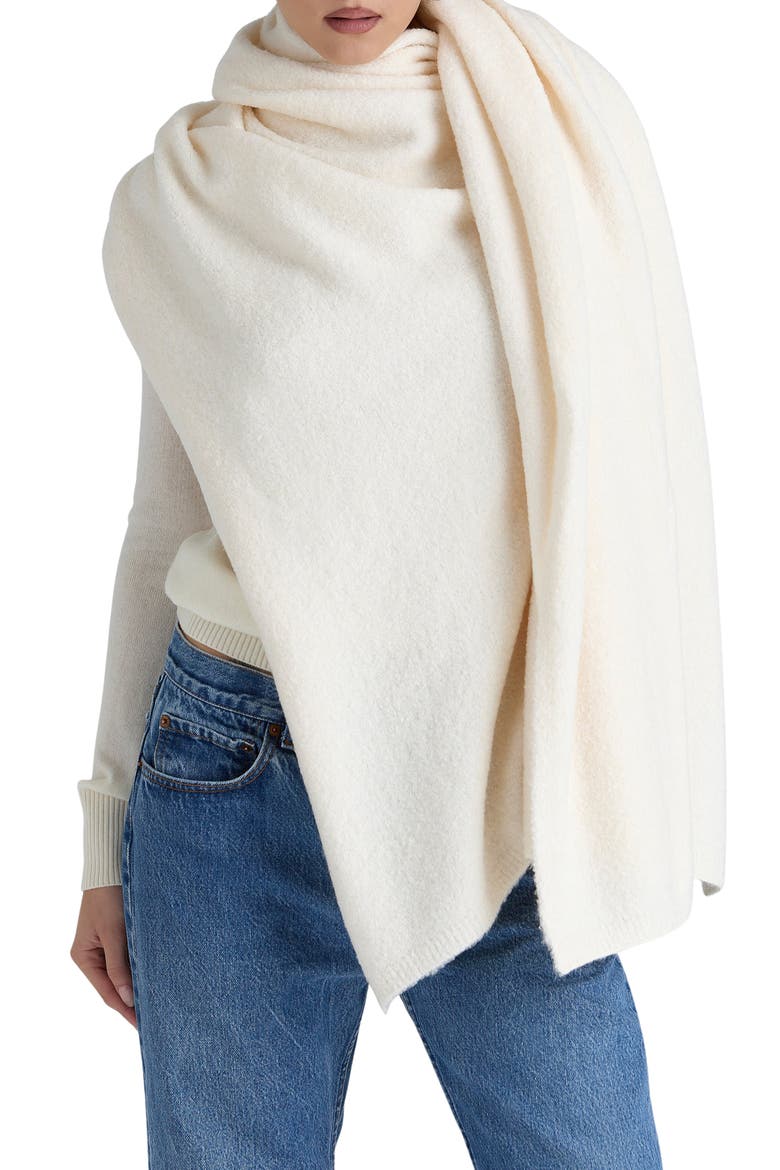 Nara Textured Wrap, Main, color, IVORY