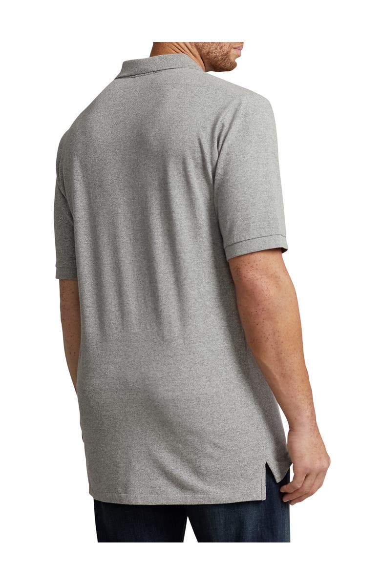 Polo Ralph Lauren Big & Tall Mesh Polo Shirt, Alternate, color, New Canterbury Hthr