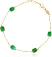 The Lovery Fine Jewelry Malachite Icon Bracelet
