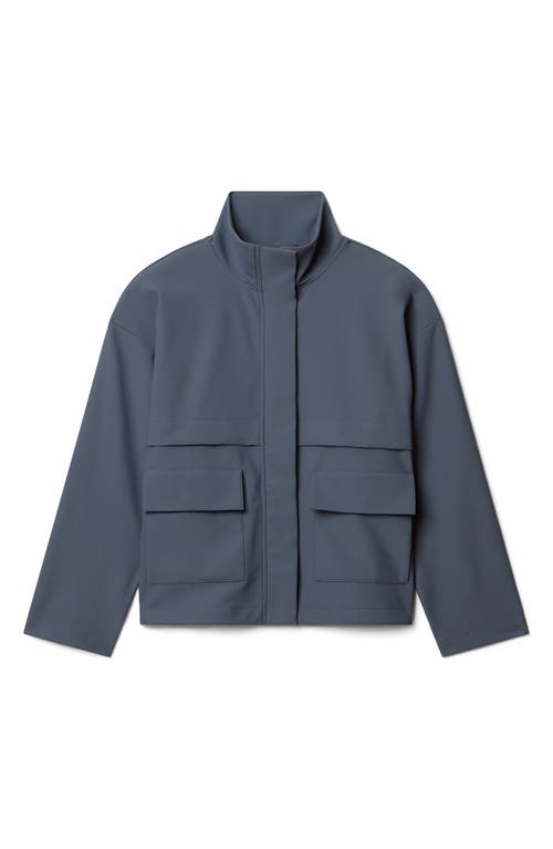 Shop Rhone Outplay Water Repellent Jacket In Blue Slate