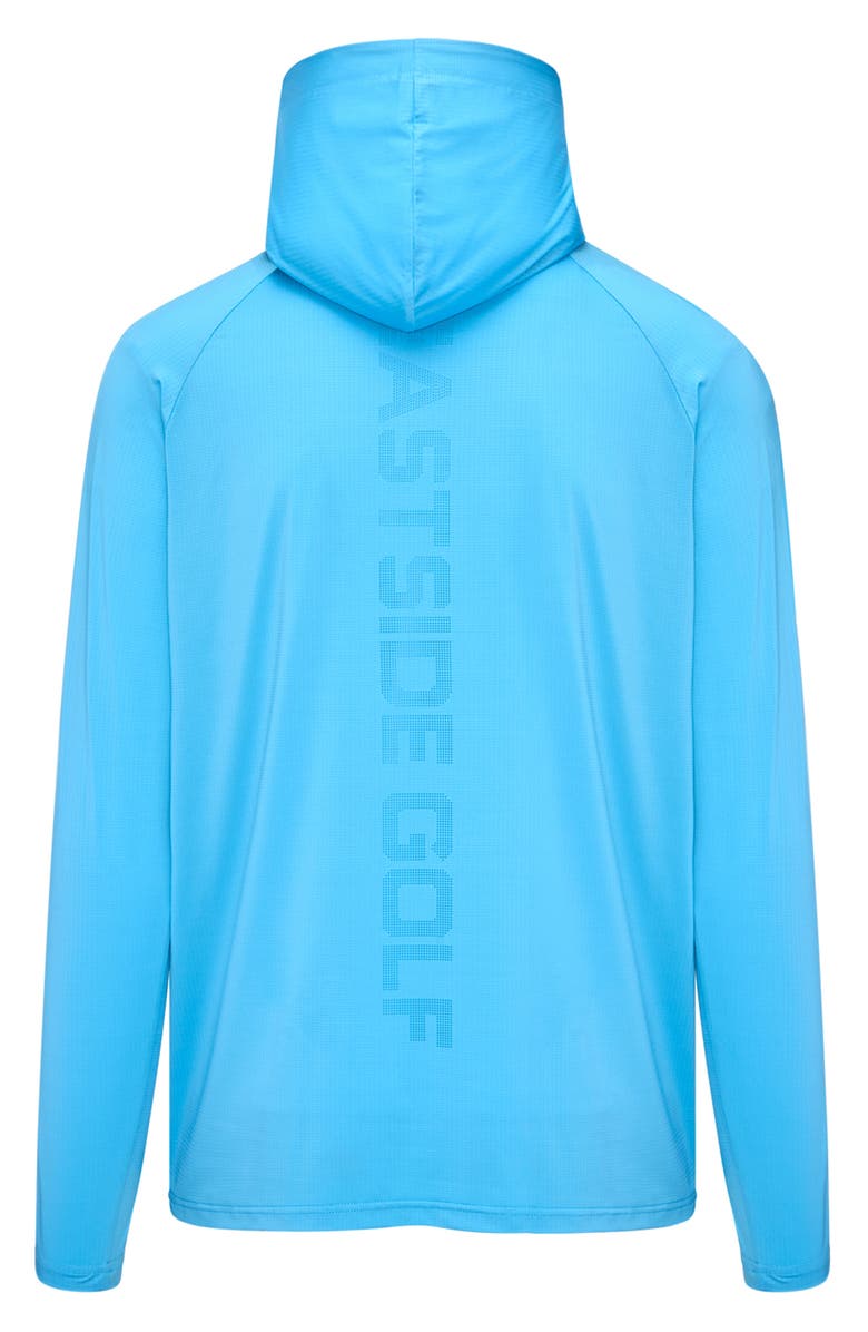 Eastside Golf Half Zip Golf Hoodie, Alternate, color, Tranquil Blue