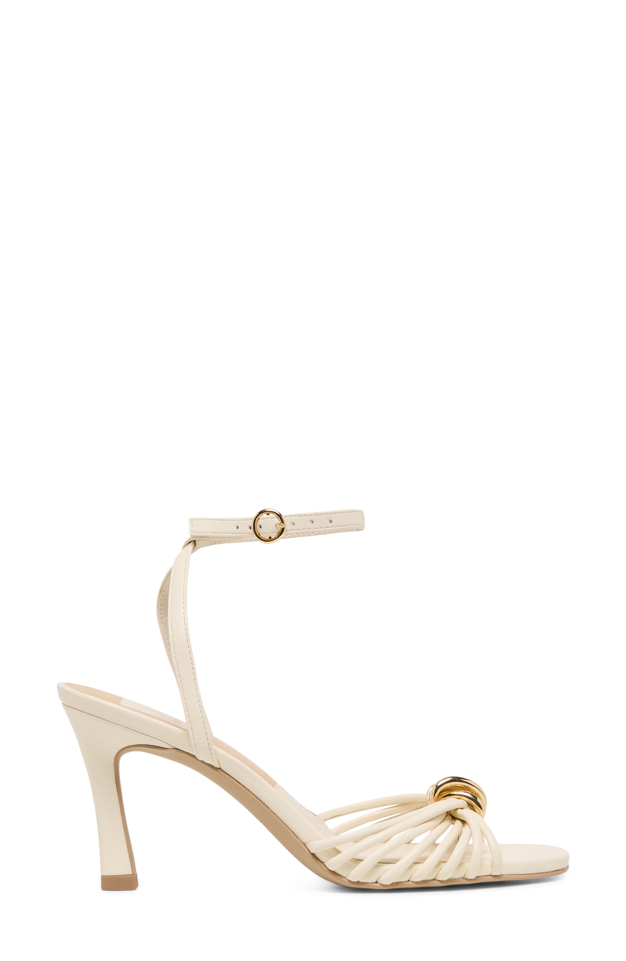 Isebel Ankle Strap Sandal, Alternate, color, OFF WHITE LEATHER