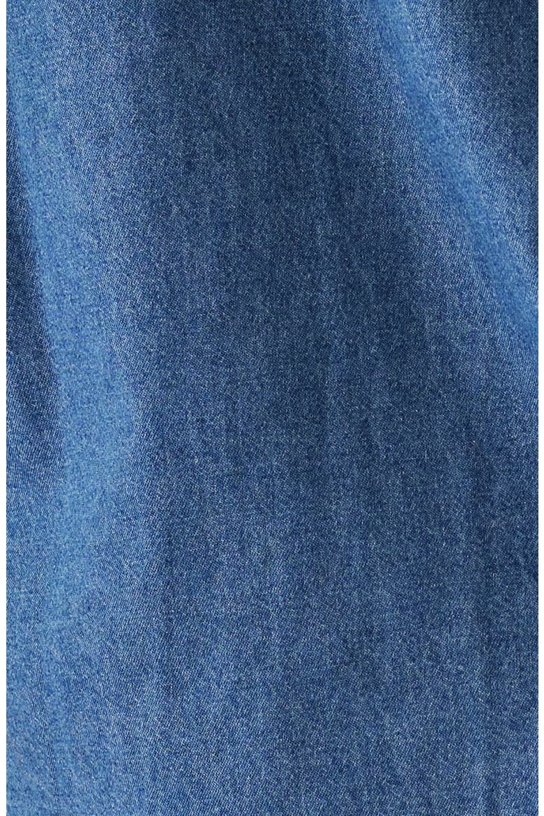 Lightweight Denim Overshirt, Alternate, color, MEDIUM WASH