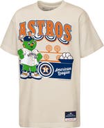 Mitchell & Ness Youth Mitchell & Ness Cream Houston Astros Step Back Up Mascot T-Shirt