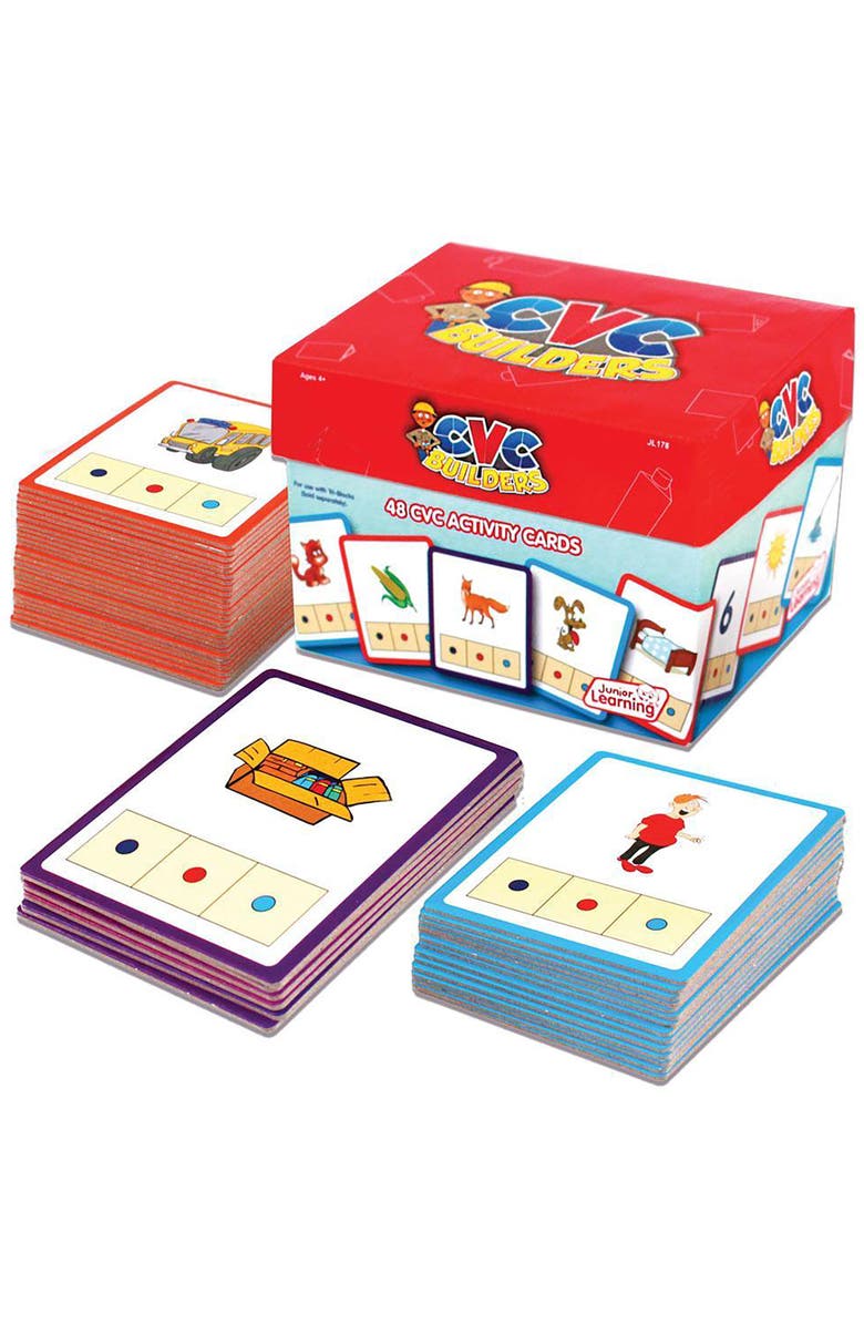 Junior Learning Builders Activity Cards, Main, color, Multicolored