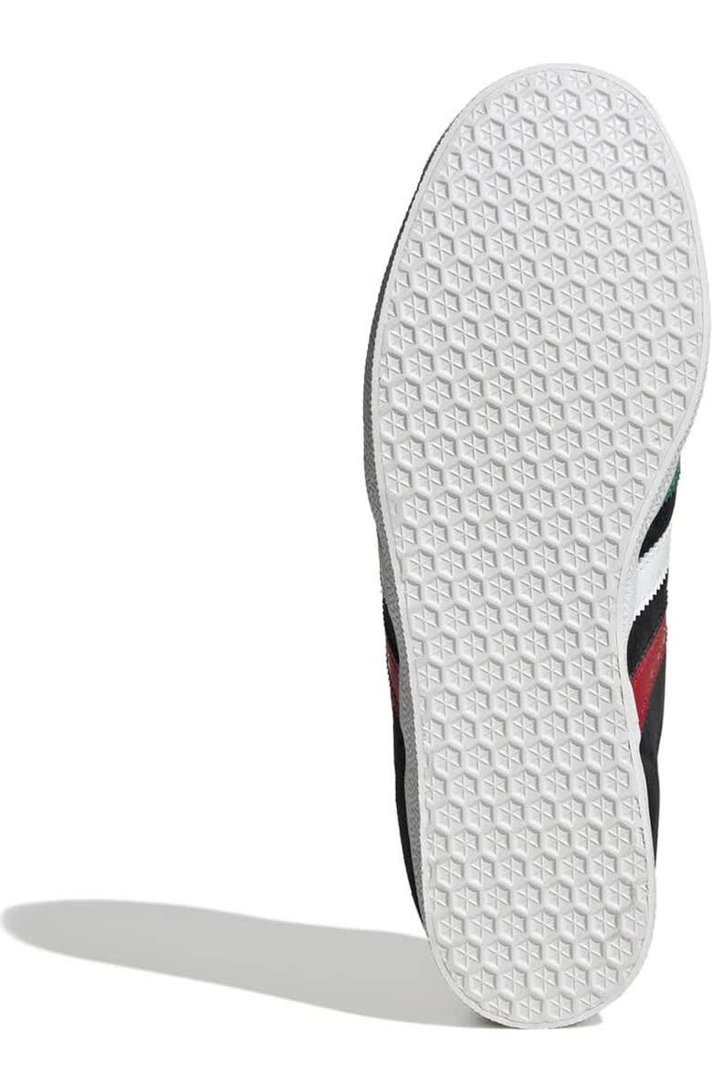 adidas Men's adidas Black Mexico National Team Gazelle Shoes, Alternate, color, Black