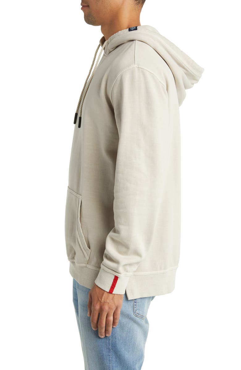 Stone Rose Fleece Hoodie, Alternate, color, Taupe