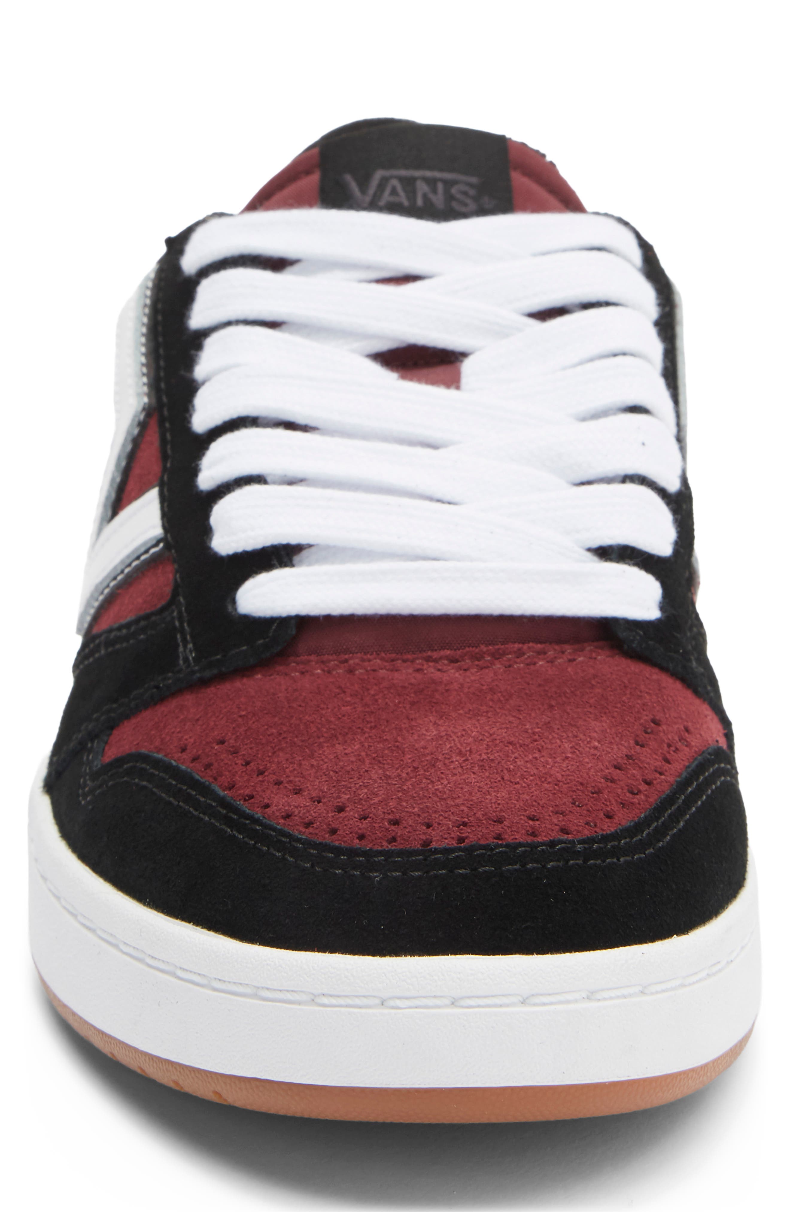 Lowland 2.0 Sneaker, Alternate, color, BLACK/PORT