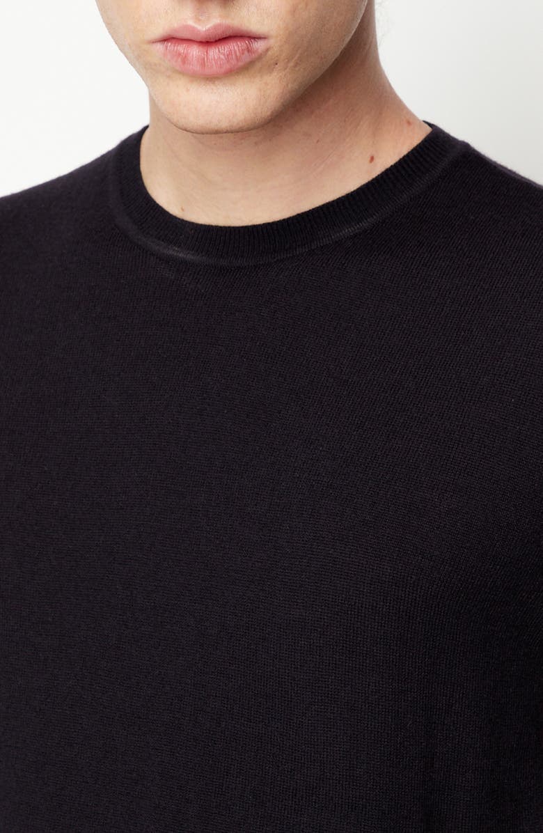 Armani Exchange Virgin Wool Blend Crewneck Sweater, Alternate, color,