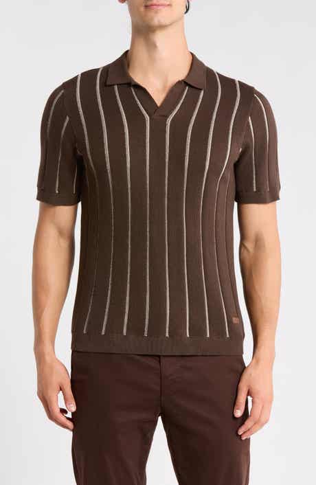 Wheo Johnny Collar Knit Polo
