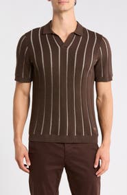 Buffalo Jeans Wheo Johnny Collar Knit Polo