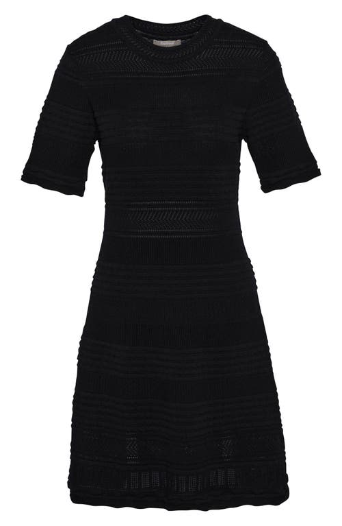 BARBOUR BARBOUR MIA SHORT SLEEVE COTTON MINIDRESS