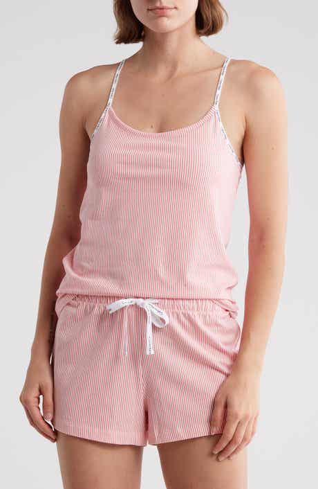 Calvin Klein Stretch Cotton Camisole & Shorts Pajamas