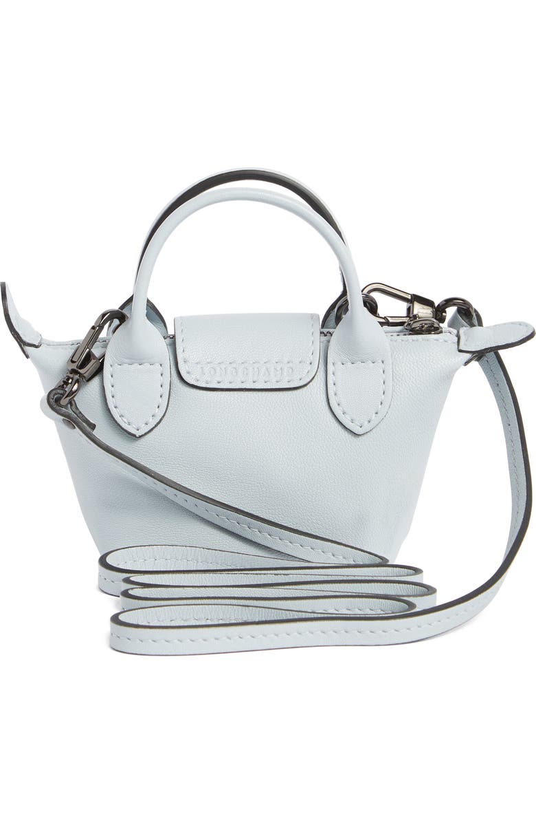 Longchamp Le Pliage Cuir Nano Crossbody Bag, Alternate, color,