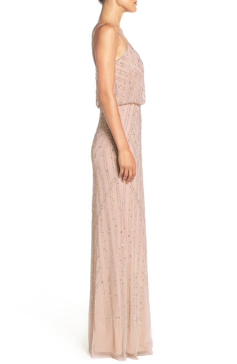 Adrianna Papell Embellished Blouson Gown | Nordstrom