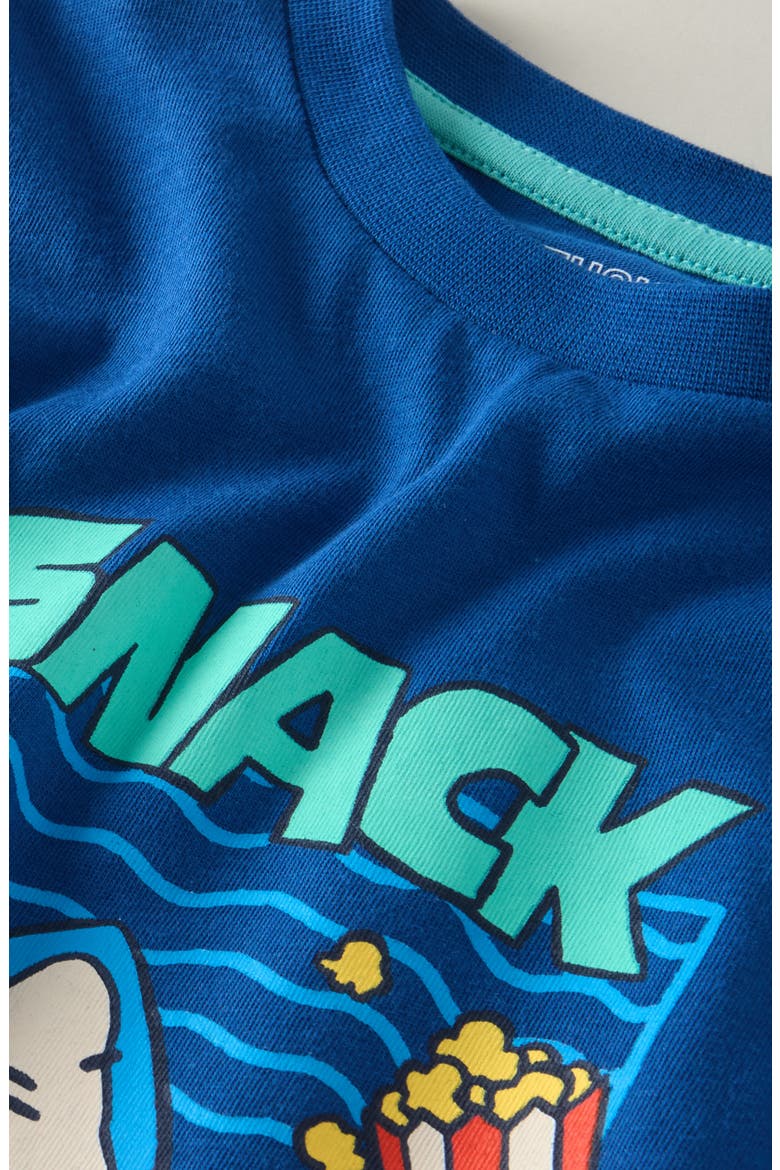 Kids' Graphic T-Shirt, Alternate, color, BLUE GALAXY SNACK ATTACK