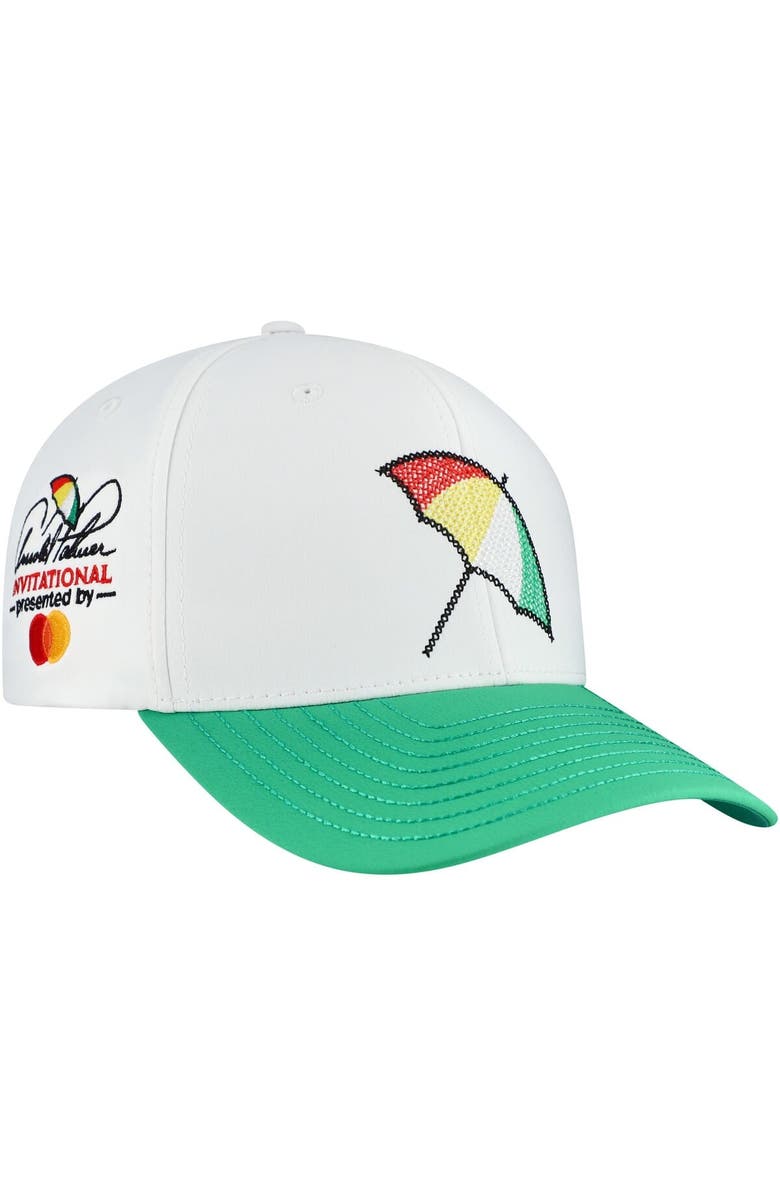 PUMA Men's Puma White Arnold Palmer Invitational Crafted Adjustable Hat, Main, color, White