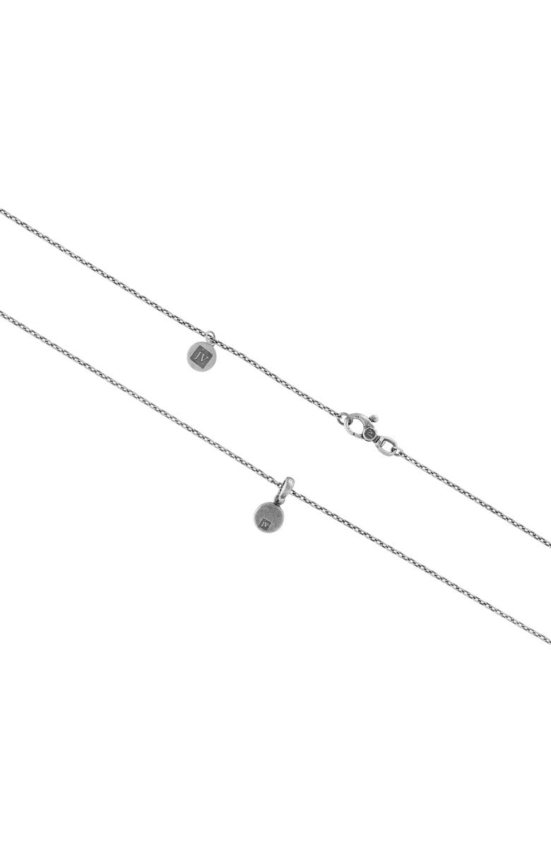 John Varvatos Men's Artisan Pendant Necklace, Alternate, color, Silver