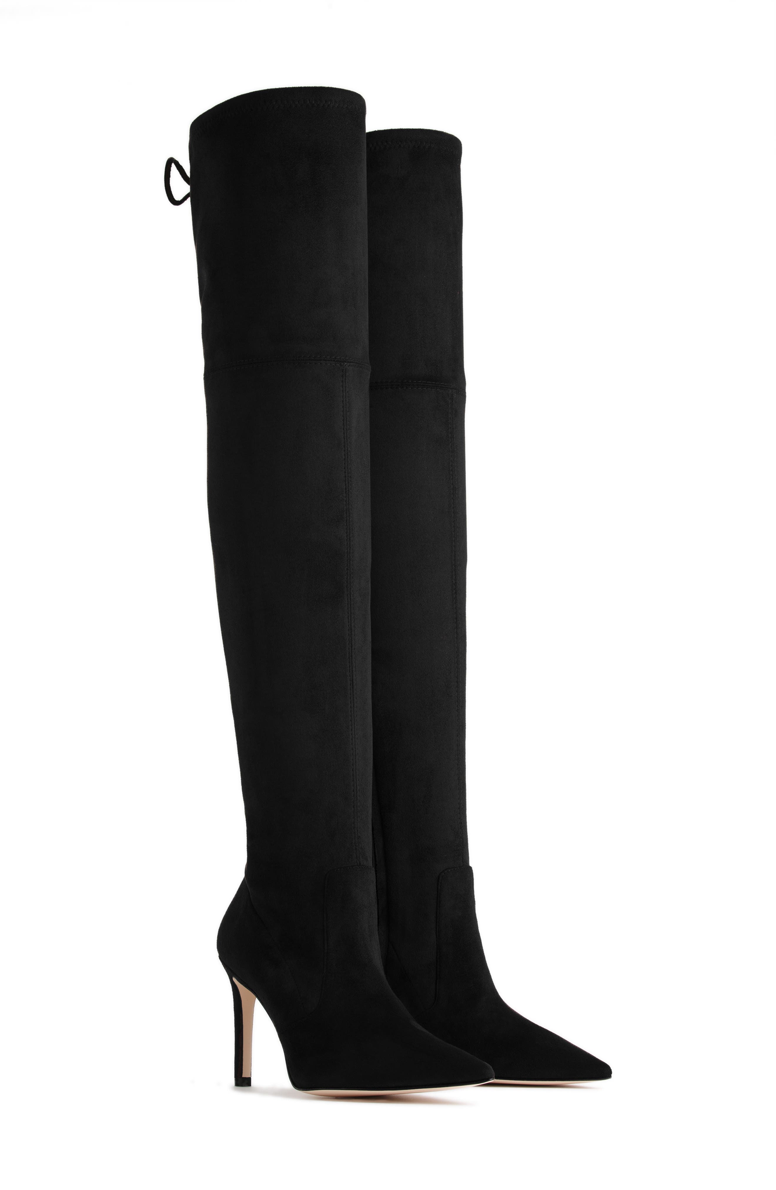 The Overtime Over the Knee Boot (Nordstrom Exclusive), Main, color, BLACK