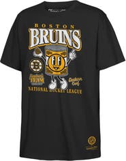 Mitchell & Ness Youth Mitchell & Ness Black Boston Bruins Concession Stand T-Shirt