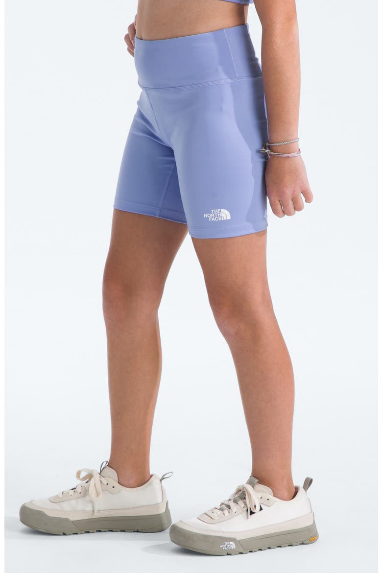 Kids' Flex Bike Shorts, Alternate, color, PERIWINKLE GLOW