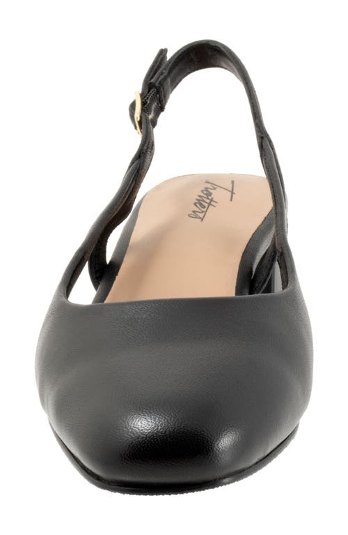 Trotters Dottie Slingback Pump In Black