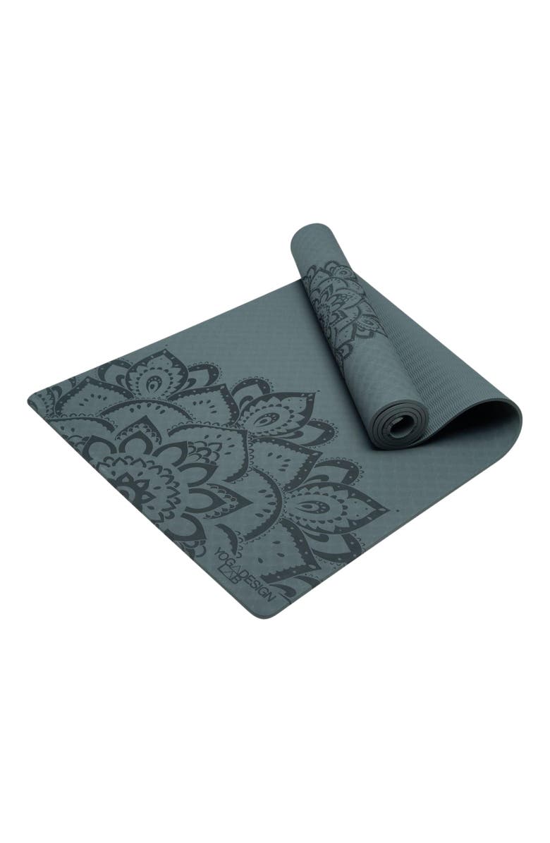 Yoga Design Lab Flow Yoga Mat, Alternate, color, Mandala Aqua