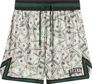MARKET Money Arc Perforated Game Shorts