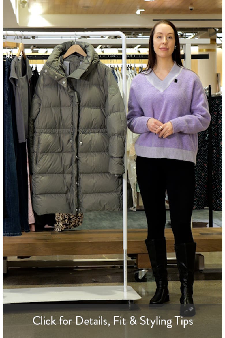 Montgomery Tonal Label 750 Fill Power Down Coat video