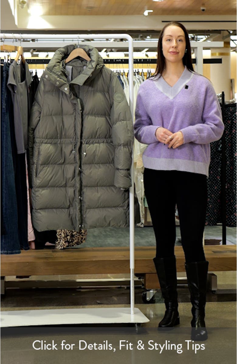 Montgomery Tonal Label 750 Fill Power Down Coat, sales video thumbnail