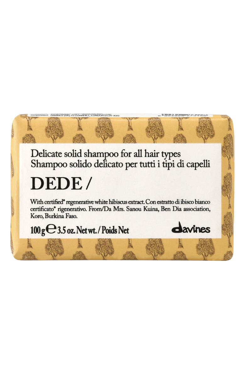 Davines Dede Shampoo Bar, Main, color, 