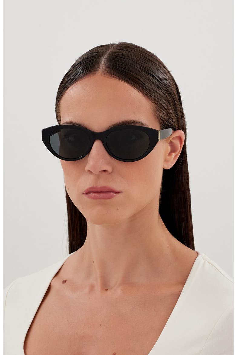 Saint Laurent SL M148 54mm Panthos Sunglasses (Women) | Nordstrom