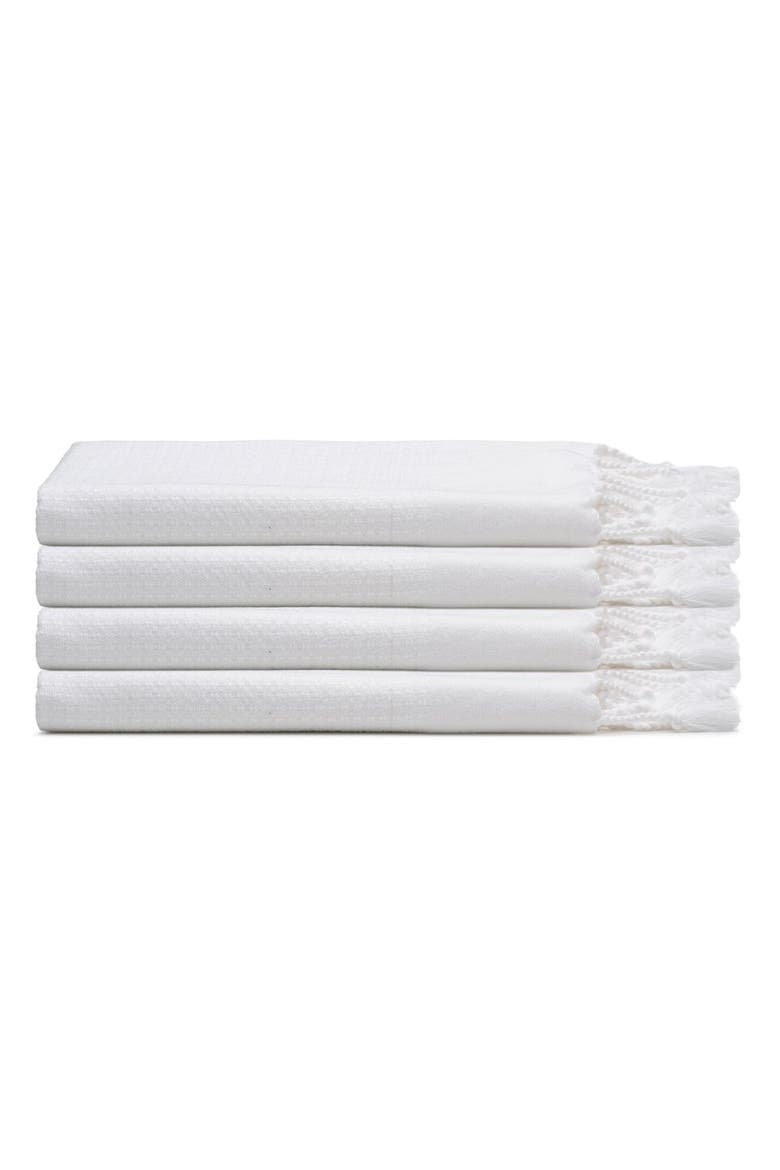 Pria Turkish Cotton Hand Towel Bundle, Main, color, White