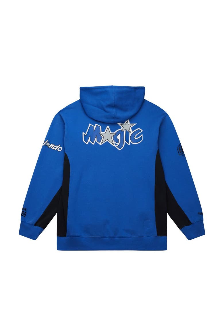 Men's Mitchell & Ness Blue Orlando Magic Hardwood Classics Team Origins Fleece Pullover Hoodie, Alternate, color, Blue