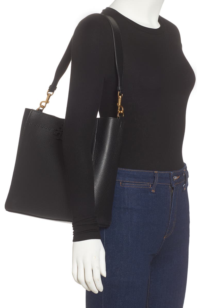 Tory Burch McGraw Bucket Bag, Alternate, color,