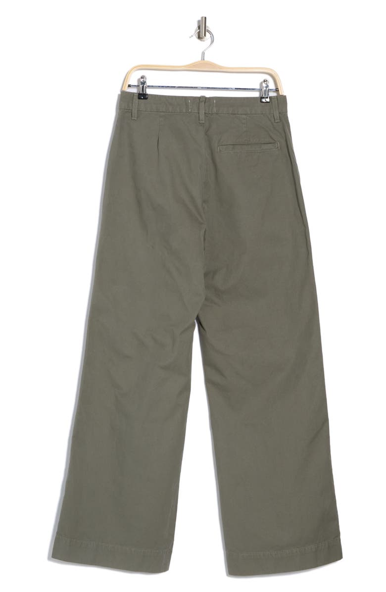 SLVRLAKE Evie Cotton Twill Wide Leg Pants, Alternate, color,