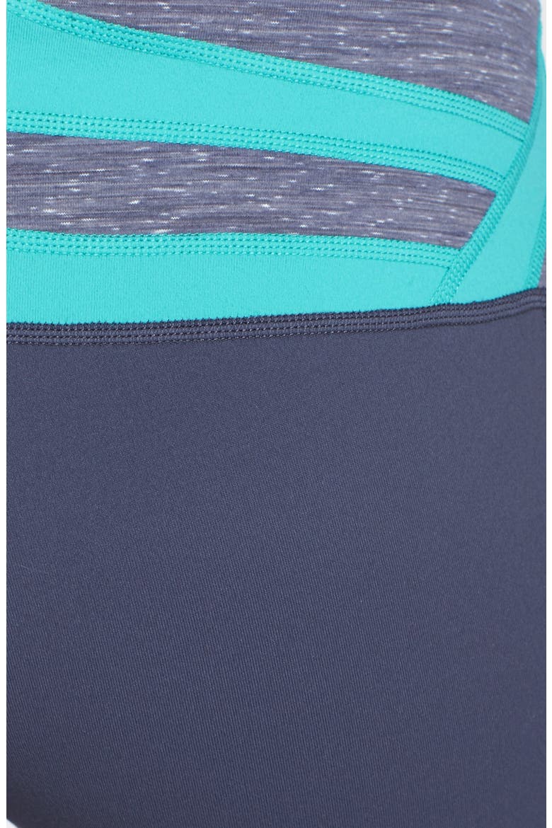 'Barely Flare Booty' Pants, Alternate, color, GREY SLATE MELANGE MINT