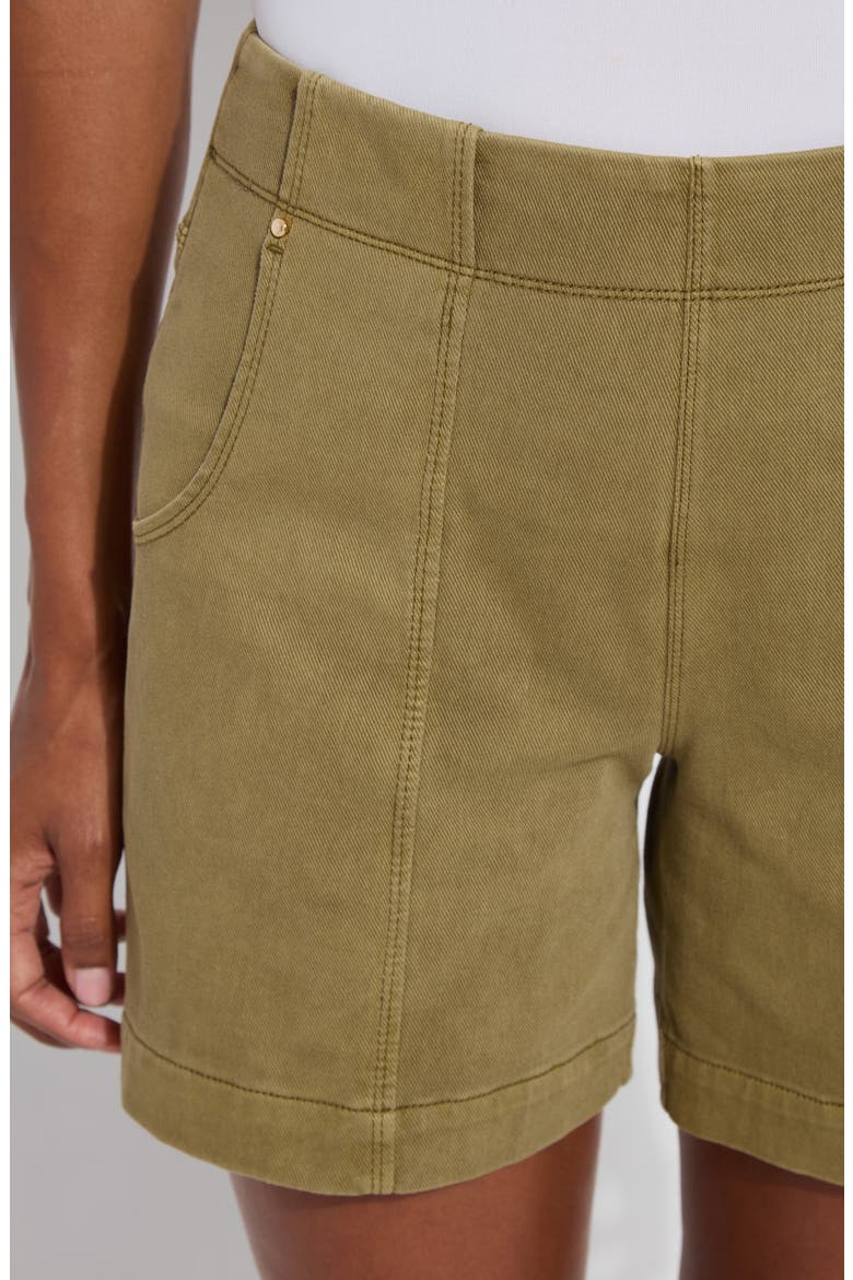 Amira Denim Shorts, Alternate, color, ANTIQUE WASH GREEN
